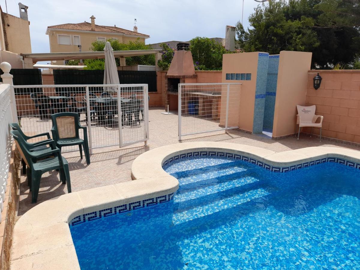 Chalet Muy Cerca De La Playa Con Piscina Privada Dehesa de Campoamor  Buitenkant foto